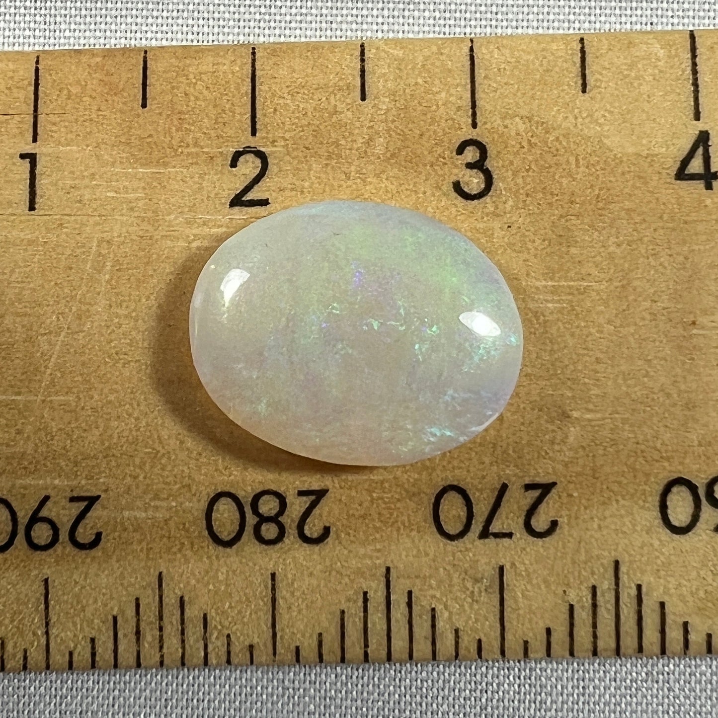 Another fine example of beautiful crystal opal. Lovely cut and dome by Bill Johnston.