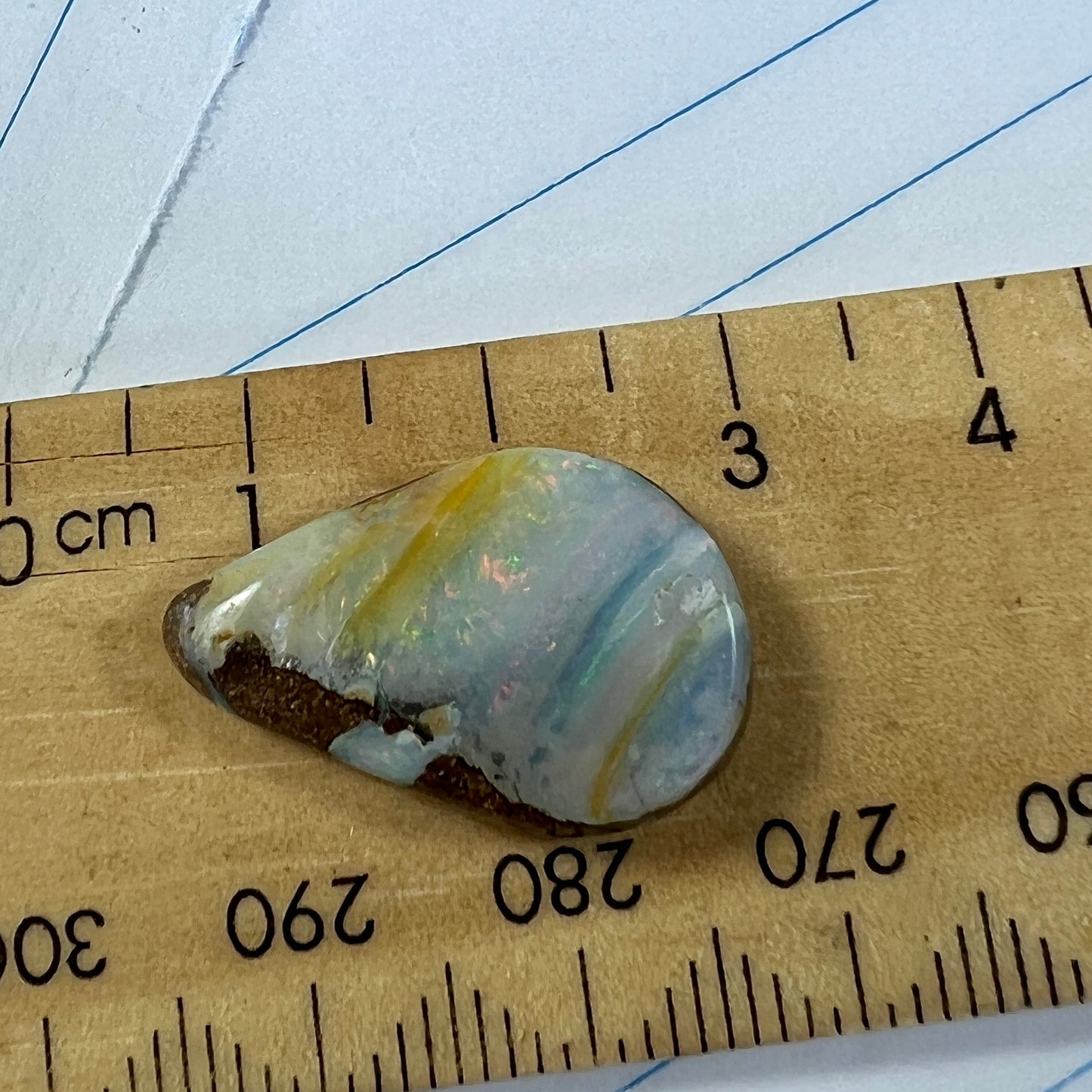 Nice Opalton boulder opal. Ready to set.